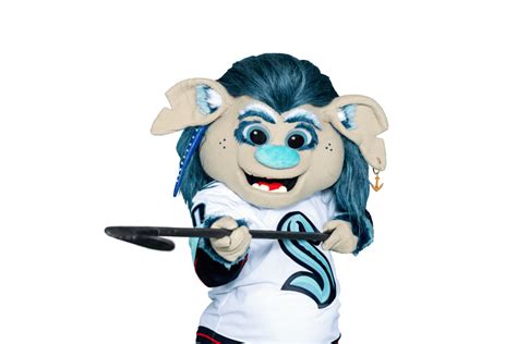Seattle kraken team mascot plushie